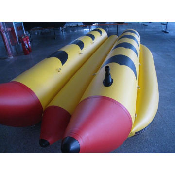 Inflatable 6 Person 2 Tubes Banana Boat